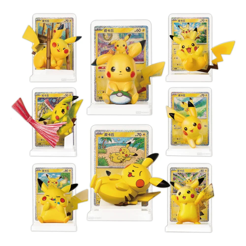 Beispiele der Pikachu-Figuren – Motiv zufällig