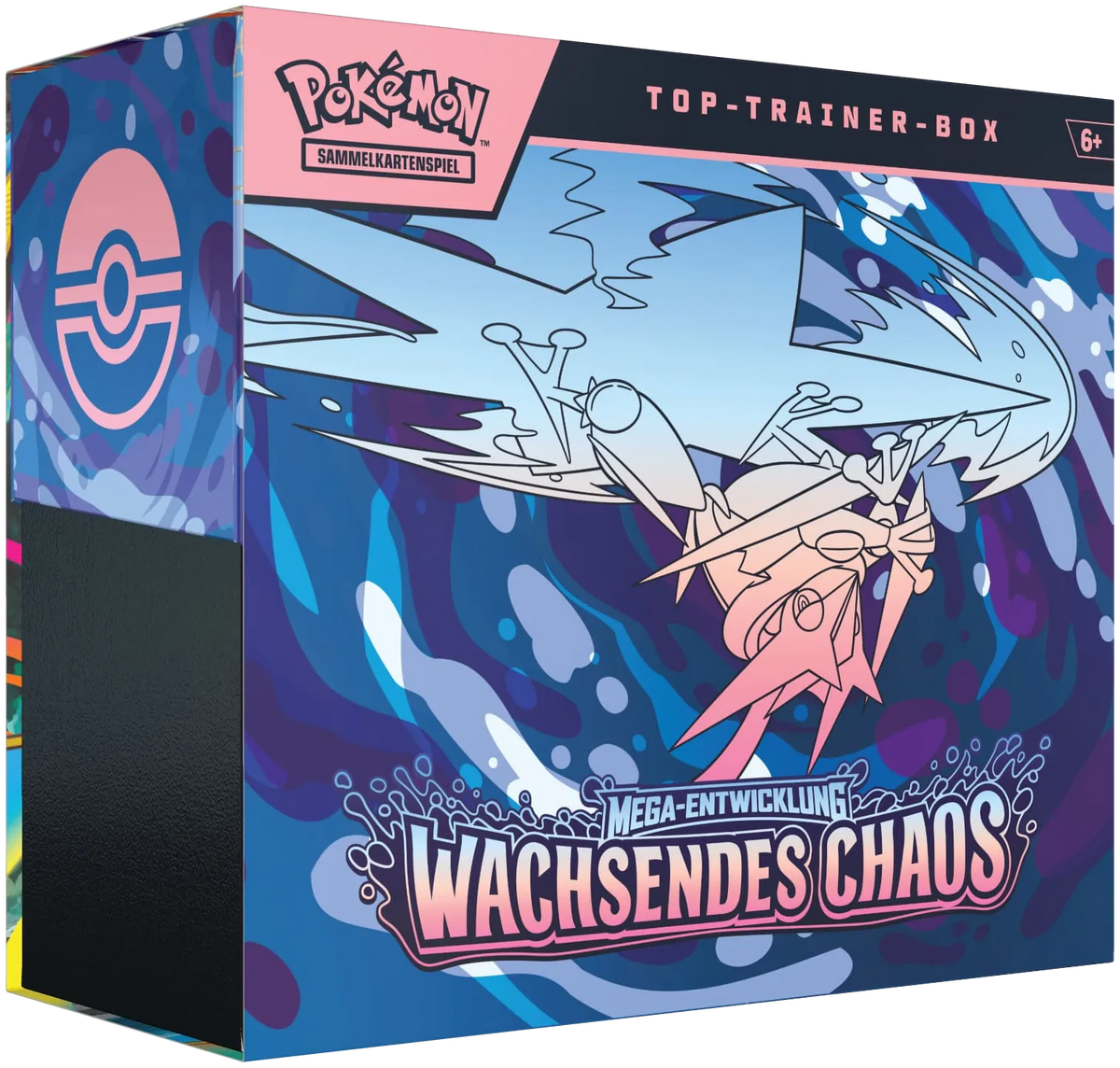 Pokémon Top-Trainer-Box Wachsendes Chaos Deutsch – Mega-Entwicklung