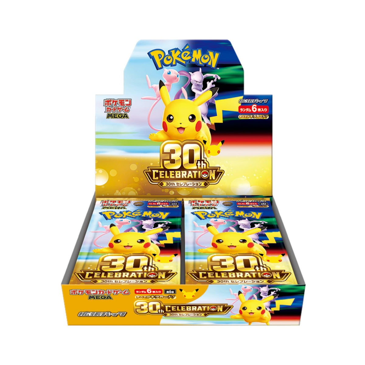 Pokémon 30th Celebration Booster Box Japanisch (M6a)