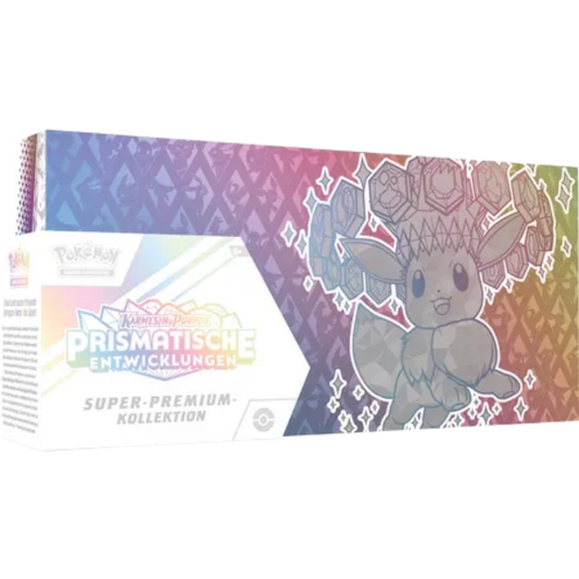 Pokémon Super-Premium-Kollektion Evoli Deutsch – Prismatische Entwicklungen